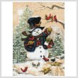 cross stitch pattern Winter Friends (Large)