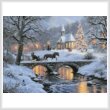 cross stitch pattern Winter Wonderland