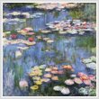 cross stitch pattern Water Lilies (Large)