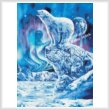 cross stitch pattern 10 Polar Bears 2 (Large)