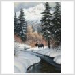 cross stitch pattern Blanket of Snow