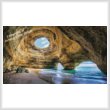 cross stitch pattern Benagil Cave (Large)