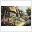 cross stitch pattern Garden Cottage 1 (Large)