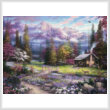 cross stitch pattern Inspiration of Spring Meadows (Large)