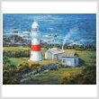 cross stitch pattern Low Head Lighthouse
