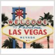 cross stitch pattern Las Vegas Sign