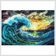 cross stitch pattern Mini Colourful Ocean