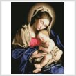cross stitch pattern Madonna and Child 2 (Large)