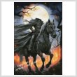 cross stitch pattern Mini Headless Horseman