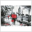 cross stitch pattern Mini London Abstract