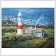 cross stitch pattern Mini Low Head Lighthouse