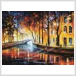cross stitch pattern Mini Misty Night Melody