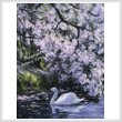 cross stitch pattern Mini Mute Swan