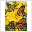 cross stitch pattern Monarch Butterflies (Large)