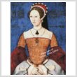 cross stitch pattern Mary Tudor