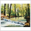 cross stitch pattern Mini Spring Stream