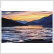 cross stitch pattern Mini Sunset in Jasper