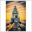 cross stitch pattern Manitowoc Lighthouse (Large)
