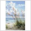 cross stitch pattern Summer Beach Breeze (Large Crop)