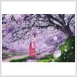 cross stitch pattern Sakura Kaze (Large)
