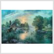 cross stitch pattern Summer Moon (Large)
