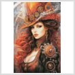 cross stitch pattern Steampunk Beauty (Large)