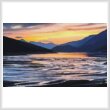 cross stitch pattern Sunset in Jasper (Large)
