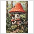 cross stitch pattern Toadstool House 1 (Large)