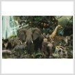 cross stitch pattern African Rainforest (Crop)