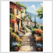 cross stitch pattern European View (Large)