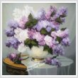 cross stitch pattern Lilac Romance (Large)