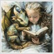cross stitch pattern Mini Dragon Tales