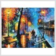 cross stitch pattern Melody of the Night (Crop)