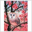 cross stitch pattern Mini Life's a Hoot