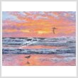 cross stitch pattern Mini Sandpiper Beach