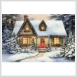 cross stitch pattern Mini Winter Christmas