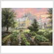 cross stitch pattern Summer Farm Garden