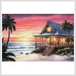 cross stitch pattern Summer Christmas