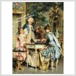 cross stitch pattern The Game of Chess