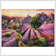 cross stitch pattern The Landscape of Provence