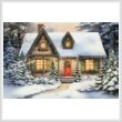 cross stitch pattern Winter Christmas (Large)