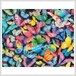 cross stitch pattern Butterfly Magic