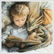 cross stitch pattern Dragon Tales 2