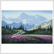 cross stitch pattern Denali Field of Dreams