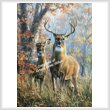 cross stitch pattern Forest Monarch (Large)