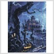 cross stitch pattern Fright Night (Large Crop)