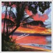 cross stitch pattern Maui Sunset (Large)