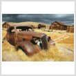 cross stitch pattern Rusty Car (Large)