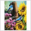 cross stitch pattern Sunflower Garden (Large)