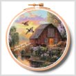 cross stitch pattern Spring Arrivals Hoop (Large)
